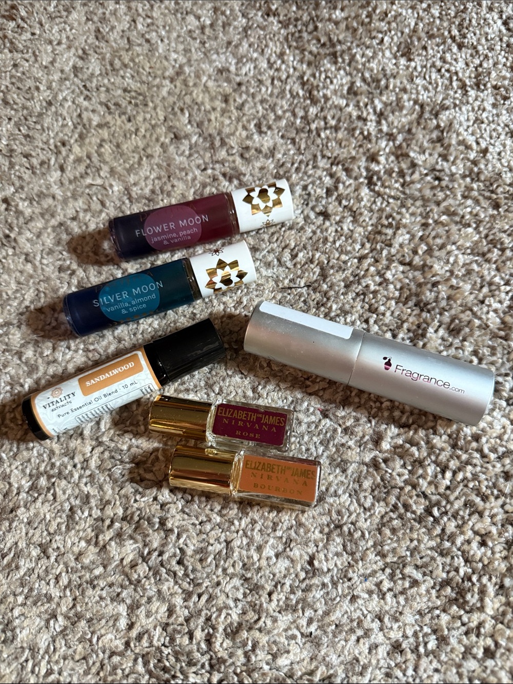 Elizabeth and James Nirvana Mini Roller Trio - Rose & Bourbon (Set)